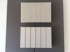 Бохан Білий колір Wpc композитний настил